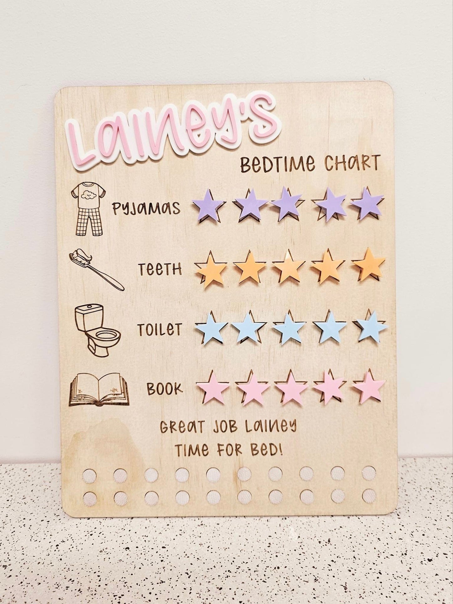 Bedtime Chart