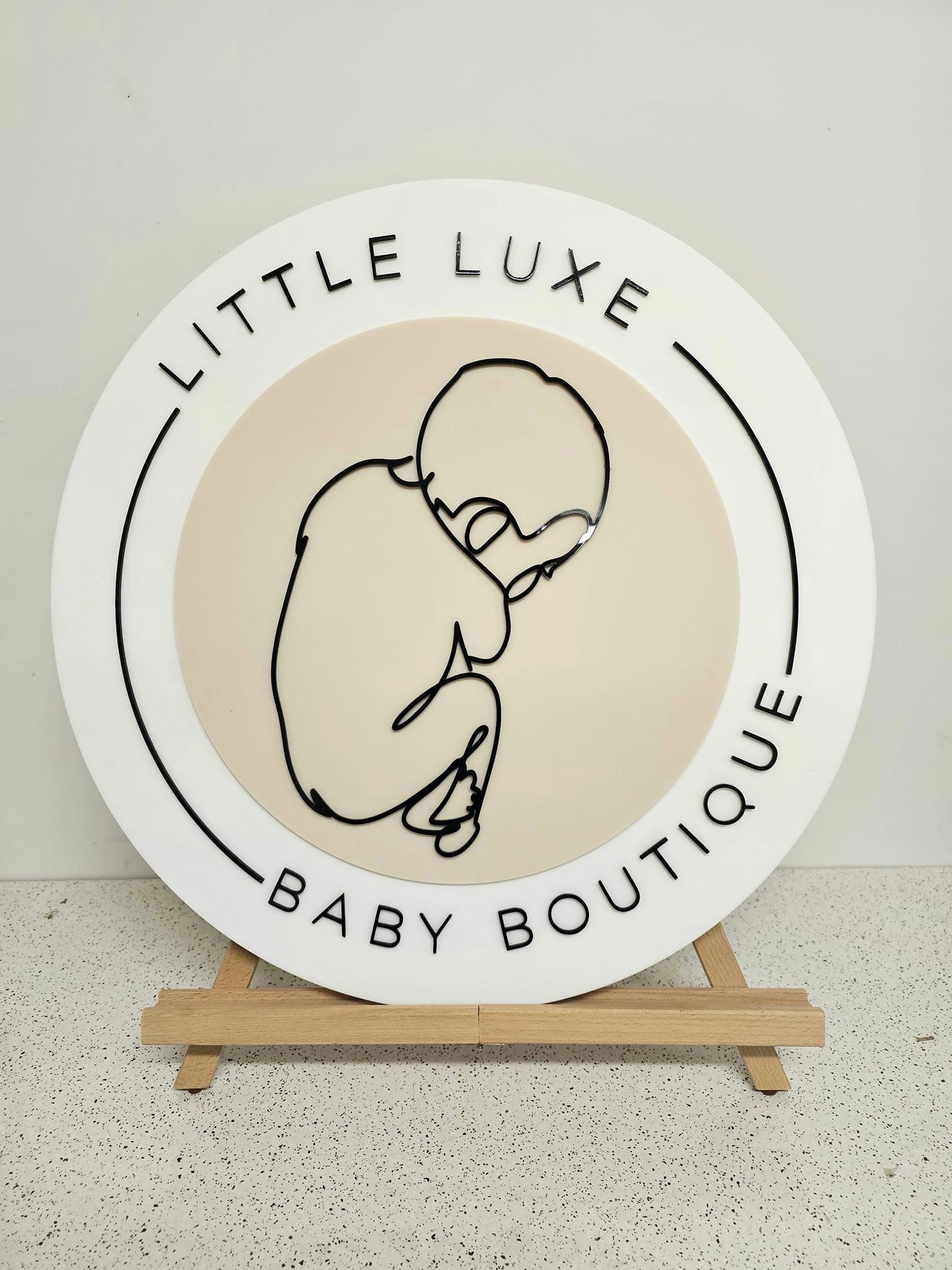 Round Business Signs – Local Laser