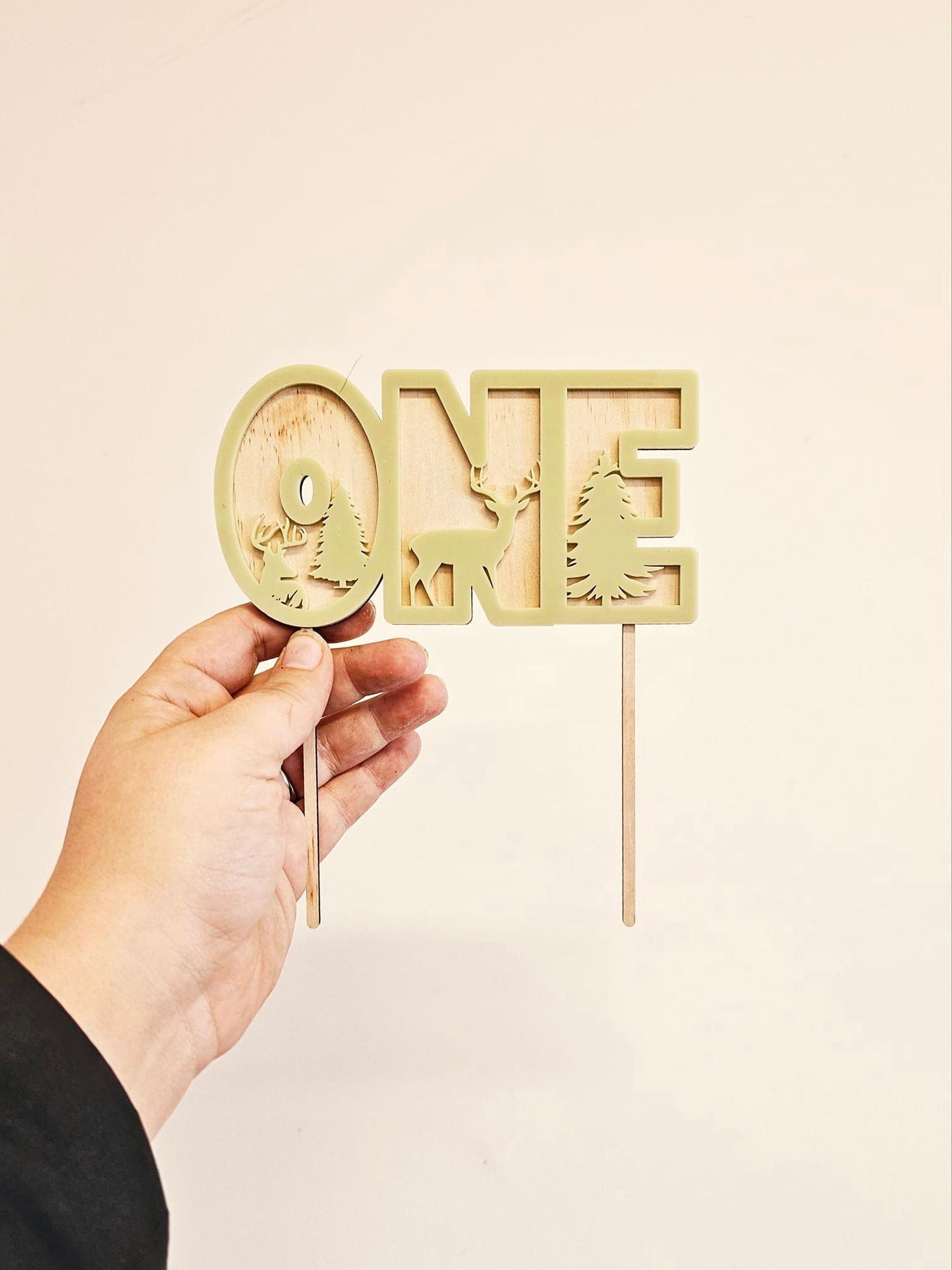 Cake Topper - 2 Layer