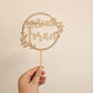 Cake Topper - Single Layer