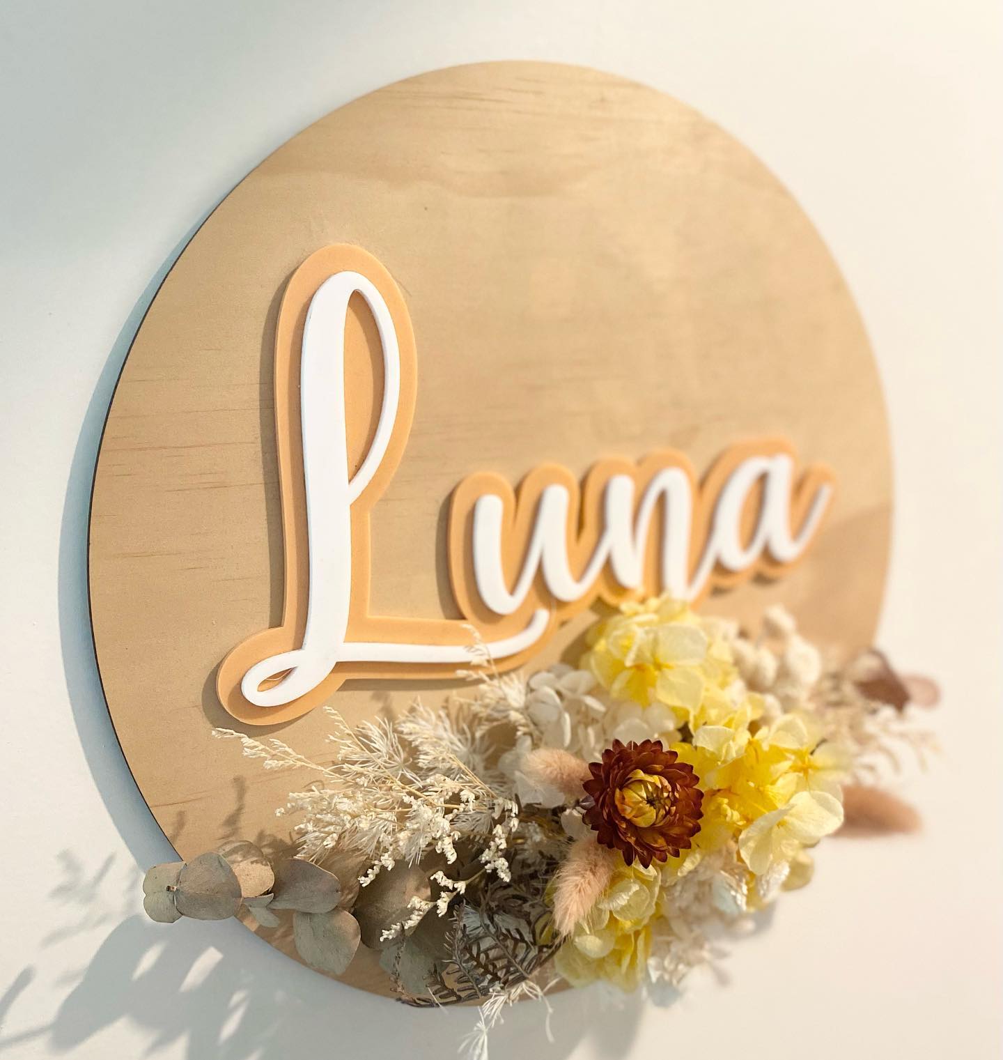 Floral Name Signs