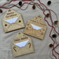 Christmas - Wooden Envelope