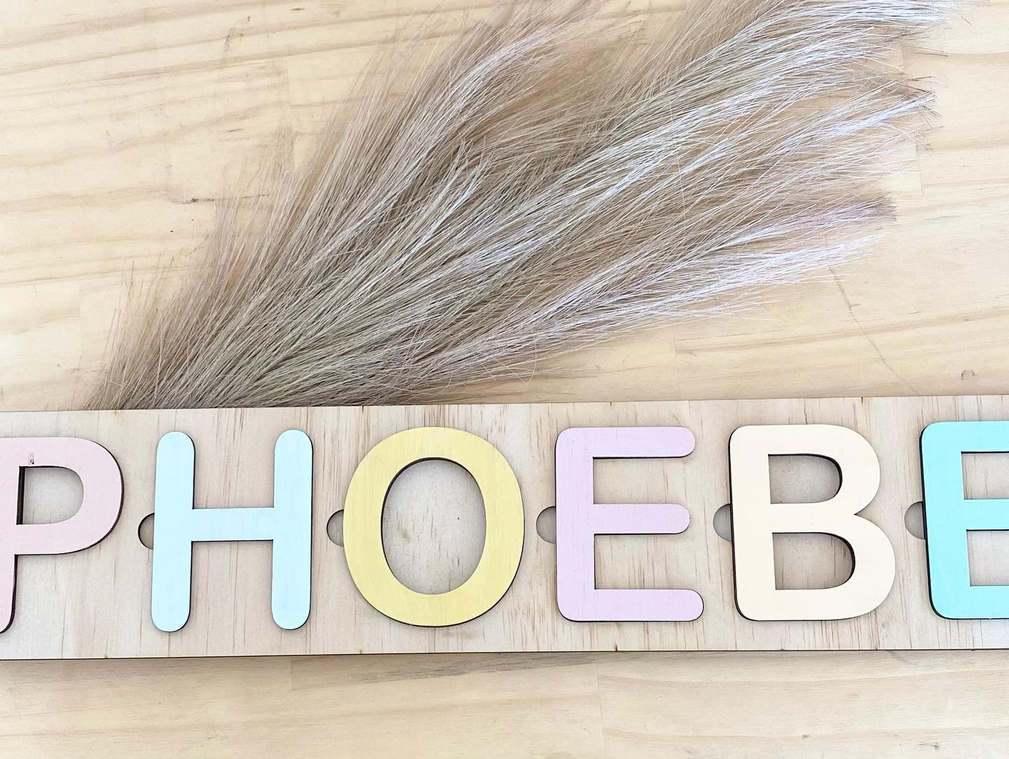 Name Puzzle Pastel