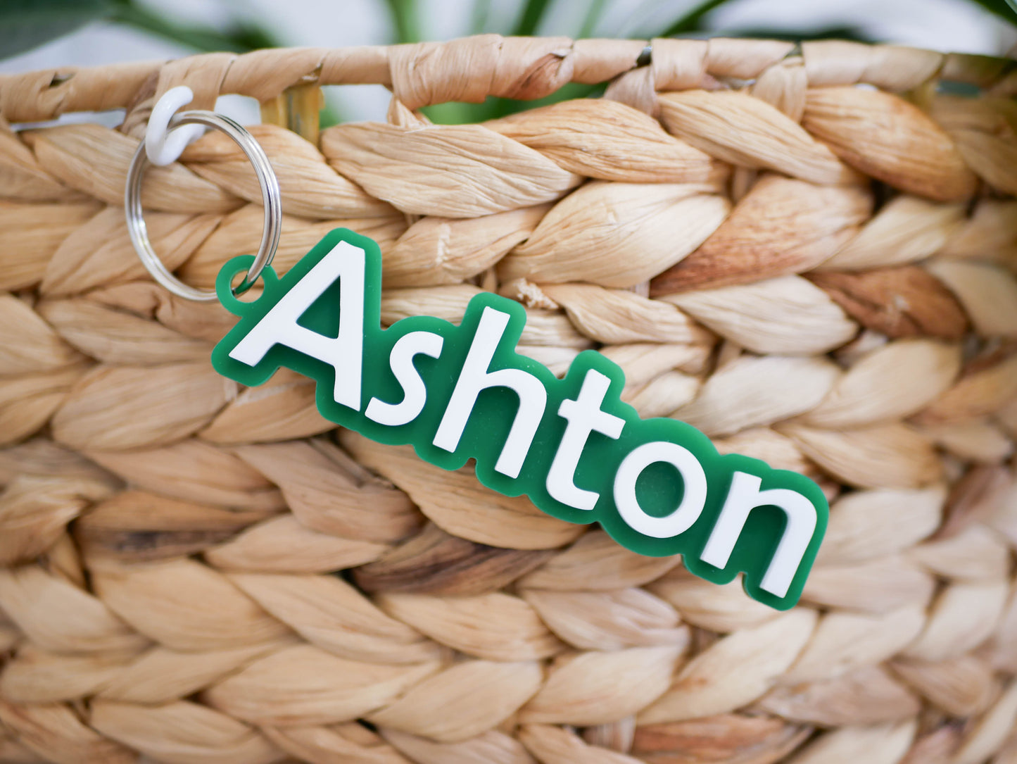 3D Name bag tag