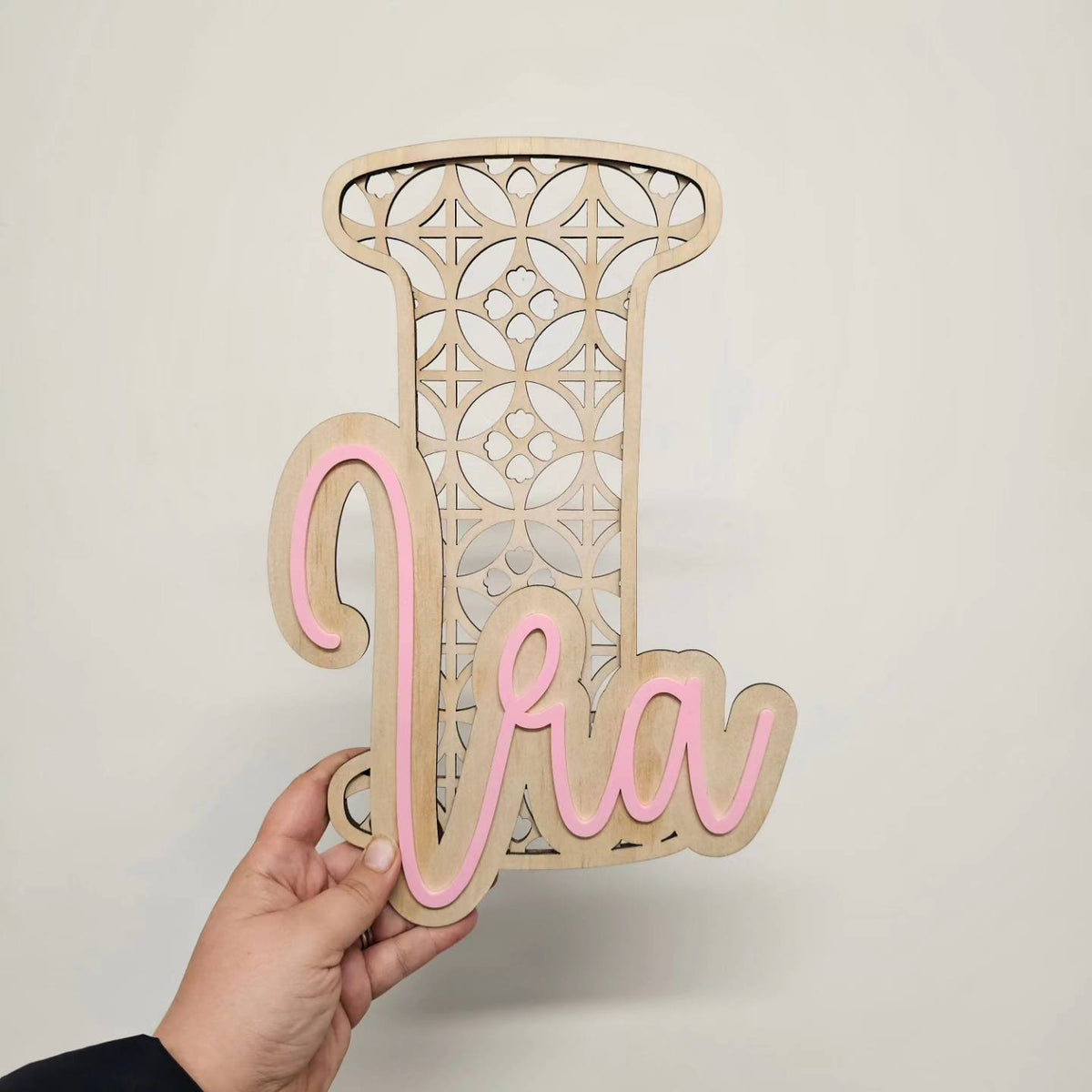 Custom 3d Rattan Lettering Rattan Letters โ Local Laser