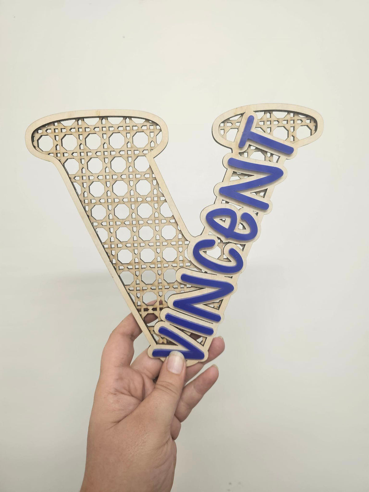 Custom 3d Rattan Lettering Rattan Letters โ Local Laser