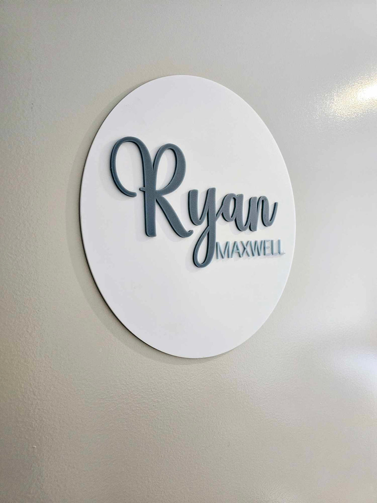 Bas Name Sign Name Signs - Acrylic Base – Local Laser