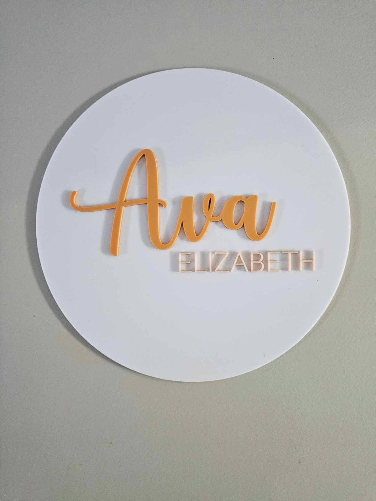 Bas Name Sign Name Signs - Acrylic Base – Local Laser